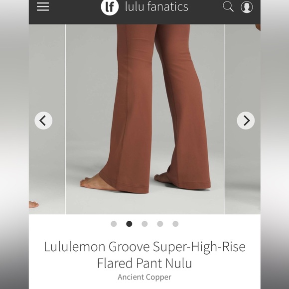 Lululemon Groove pants - Picture 3 of 7